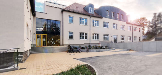 Schulstandort BBZ Bautzen e.V. 1. Bauabschnitt - neuer Eingangsbereich als Zwischenbau